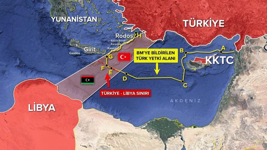 Rum Kesimi, Türkiye’ yi Doğu Akdeniz’de durdurmak için 3. ülkelerden yardım arayışında