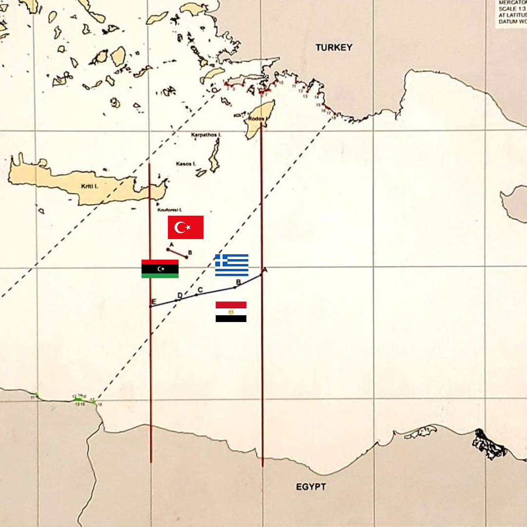 Mısır’ın Yunanistan’ la yaptığı sözde deniz yetki alanları sınırları ileride ‘netleşecekmiş!’