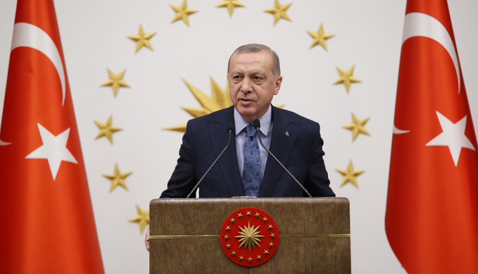 Cumhurbaşkanı: “Türk Milleti tüm imkânlarıyla Azerbaycanlı kardeşlerinin yanındadır”