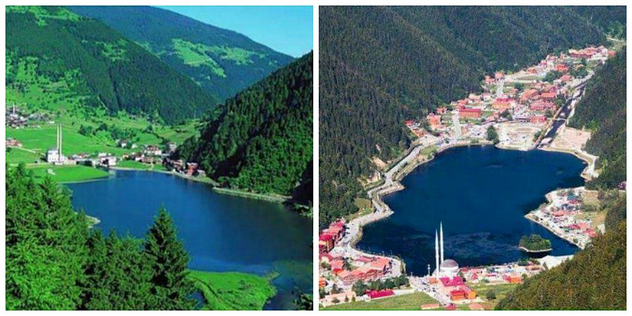 Karadeniz’in en önemli turizm destinasyonlarından Uzungöl’ün son hali iç burktu