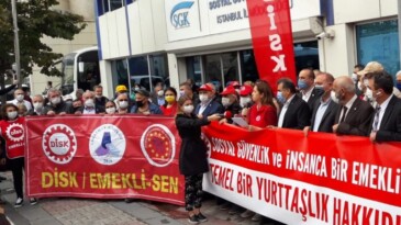 Bakan şu kadar aylık ödedik-bu kadar aylık ödedik diyor; oysa Sosyal güvenlik bir hak