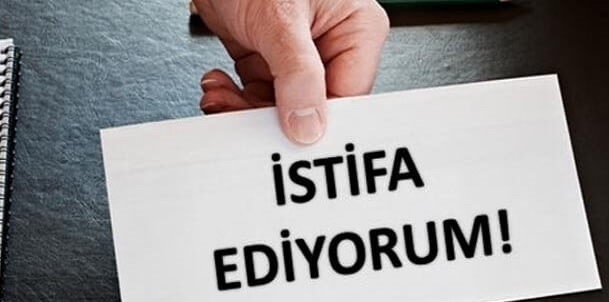 İSTİFA ETMEK ERDEMLİ BİR DAVRANIŞTIR