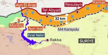 Suriye’de terör örgütü PKK/PYD’nin Ayn İsa’dan çıkarılması için hazırlıklar sürüyor