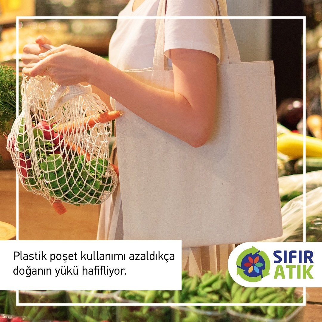 Plastik poşetlere getiren kısıtlamayla % 75 tasarruf sağlandı