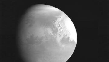 Tienvın -‘göklerde hakikati arama- uydusundan çekilen MARS fotoğrafı!..