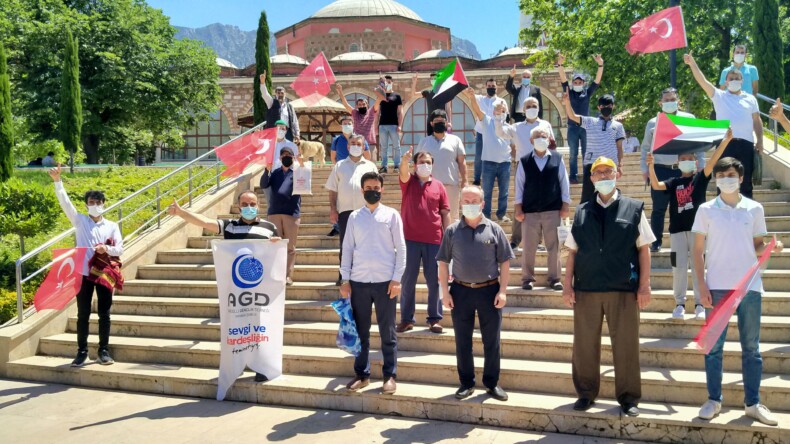 Manisa AGD’den İsrail’in zulmüne tepki