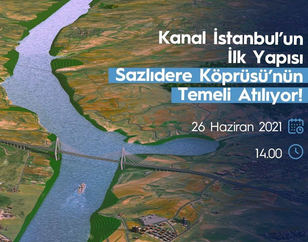 ‘Kanal İstanbul’ Projesinin temeli atıldı