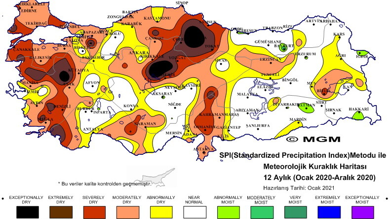 İklimler ‘kuraklık alarmı’ veriyor