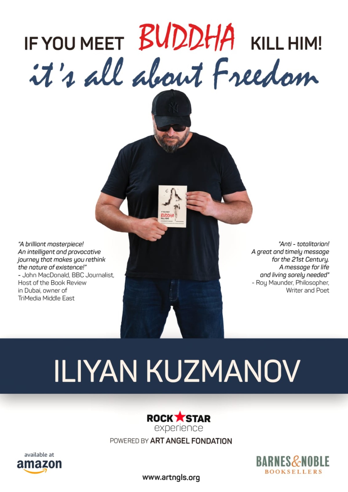 Yazar Iliyan Kuzmanov’ın yeni kitabı raflarda: If You Meet The Buddha Kill Him