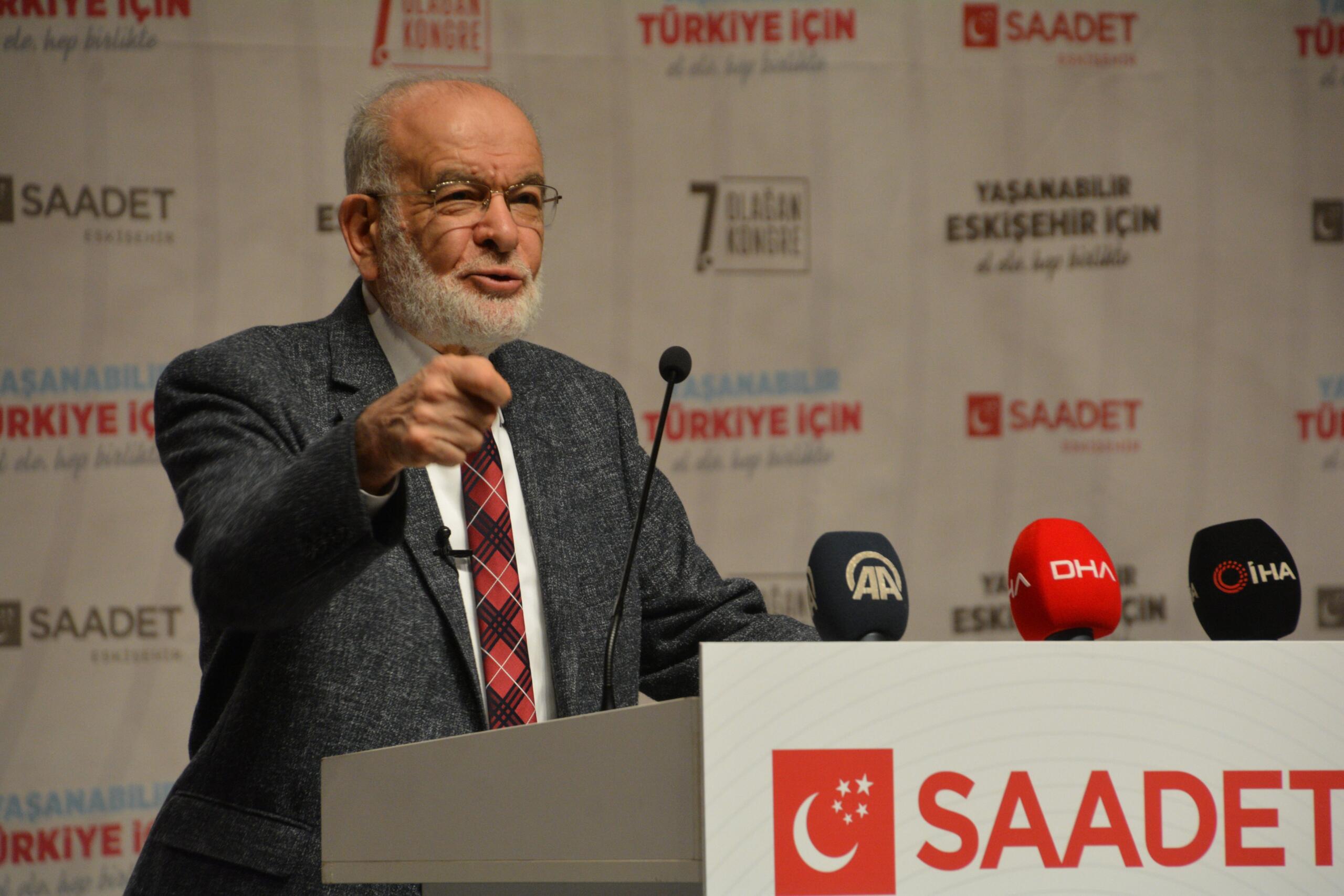 Karamollaoğlu: ”Bugünkü başkanlık sistemini doğru bulmuyoruz.”