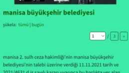 MANİSA BŞB ELEŞTİRİLERİ ENGELLENDİ
