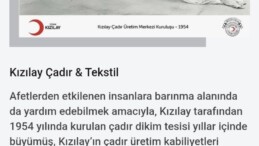Kızılay İştiraki AHBAP’a 46 Milyon TL’ye çadır mı satmış!