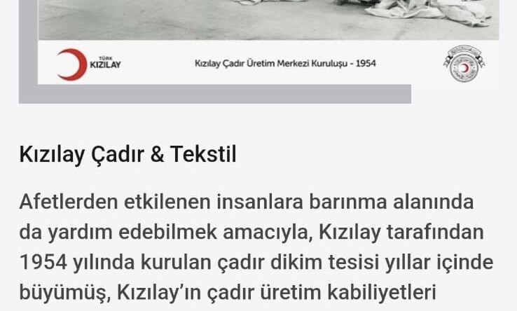 Kızılay İştiraki AHBAP’a 46 Milyon TL’ye çadır mı satmış!