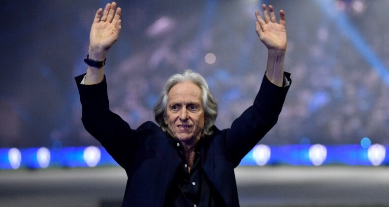 Jorge Jesus, şampiyonluğu dans ederek kutladı