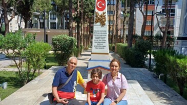 Manisa’da 102 Yıl Sonra Şehit Dede İle Torun Buluşması