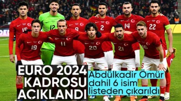 A Milli Takım’ın EURO 2024 kadrosu belli oldu