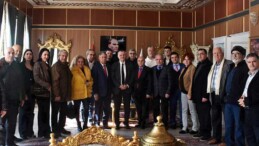 İzmir Ege Medya Platformundan Başkan Balaban’a  Ziyaret