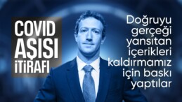 Mark Zuckerberg’den pandemi itirafı: Biden yönetimi baskı yaptı
