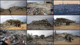 İsrail’in Netzarim Koridoru’ndan çekilmesi sonrasında geride büyük yıkım kaldı