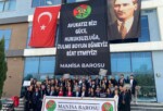Manisa’daki Savunmadan İstanbul Barosu yürüyüşü…
