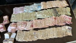 Antalya’da dilencinin üzerinden 45 bin 600 lira ele geçirildi