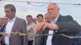 TZOB Başkanı Bayraktar Manisa’da: ‘Üzüm Bağları yüzde yüz küle dönmüş.’