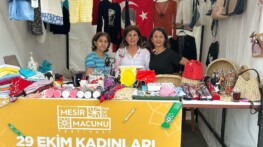 29 EKİM KADINLARI DERNEĞİ ULUPARK’ TA MESİR STANTINI AÇTI