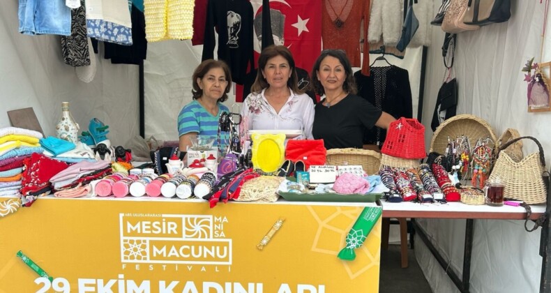 29 EKİM KADINLARI DERNEĞİ ULUPARK’ TA MESİR STANTINI AÇTI