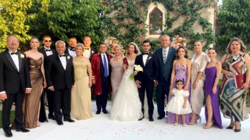 Manisa ve İzmirli sanayicileri buluşturan rüya gibi düğün…