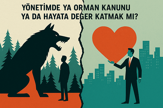 Yönetimde Ya Orman Kanunu ya da Hayata değer katmak mı?