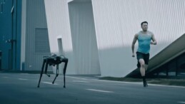 Robot köpek 100 metreyi 13 saniyede koşarak rekor kırdı