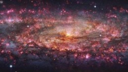 Şimdiye kadarki en renkli galaksinin fotoğrafı çekildi