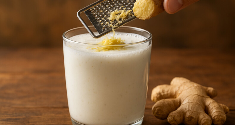 Ayrana zencefil rendelemek mucize çıktı