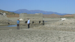 Gaziantep’te baraj suyu çekildi