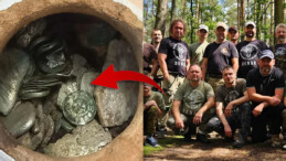 Arkadaşlarıyla tesadüfen buldu: 1800 yıllık bir servet çıktı