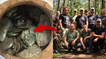 Arkadaşlarıyla tesadüfen buldu: 1800 yıllık bir servet çıktı