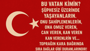 BU VATAN KİMİN?
