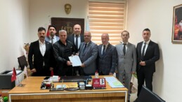 Başkan Ahmet Ağır ve Yönetimi mazbatasını aldı