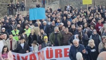 Murgul Halkı Siyanüre Karşı Kenetlendi