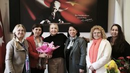 29 Ekim Kadınları Derneği’nden, Başhekim Fatma Neslim Yağlı’ya ziyaret