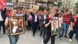 Manisa’da ‘Mutlak Butlan’ tepki yürüyüşü