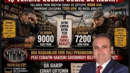 9000 GÜN PRİM ESNAF VE ÇİFTÇİYE REVA MI?