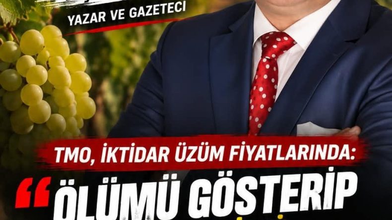 TMO, İKTİDAR ÜZÜM FİYATLARINDA: ÖLÜMÜ GÖSTERİP ÇİFTÇİYİ SITMAYA RAZI EDİYOR!!!
