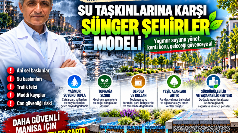YAĞMUR SUYUNU FELAKETE DEĞİL BEREKETE DÖNÜSTÜRELİM