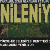 Manisa Büyükşehir Belediyesi kentteki ortak kullanım alanlarını yeniliyor