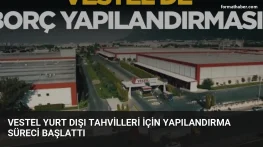 Vestel Yurt Dışı Tahvilleri İçin Yapılandırma Süreci Başlattı